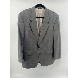 Hart Schaffner Marx Men's Tweed 2-Button Blazer 100% Virgin Wool 44 X 30